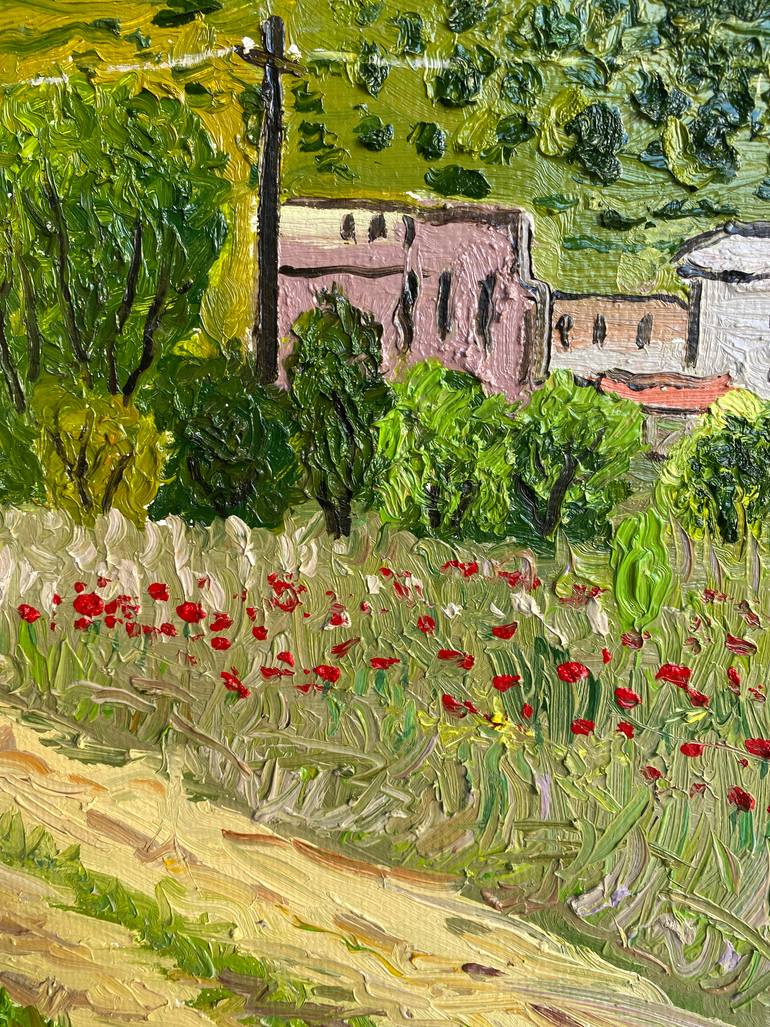 Original Realism Landscape Painting by Artan Kaja