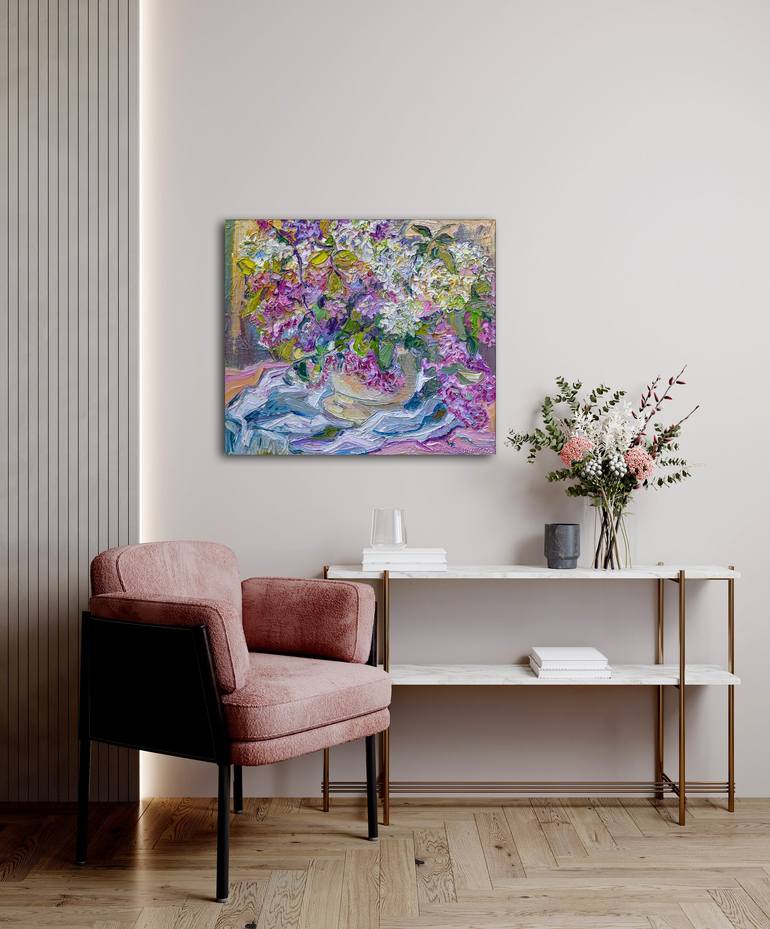 Original Floral Painting by Andrey Kovalenko