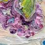 textured oil canvas floral impressionism painting