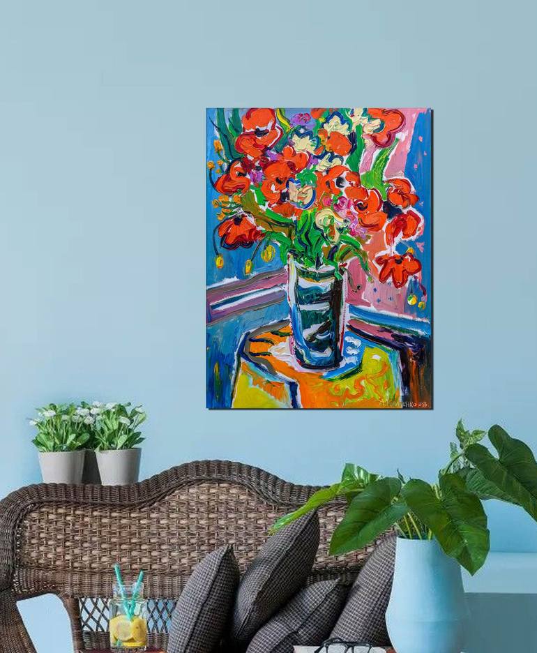 Original Impressionism Still Life Painting by Andrey Kovalenko