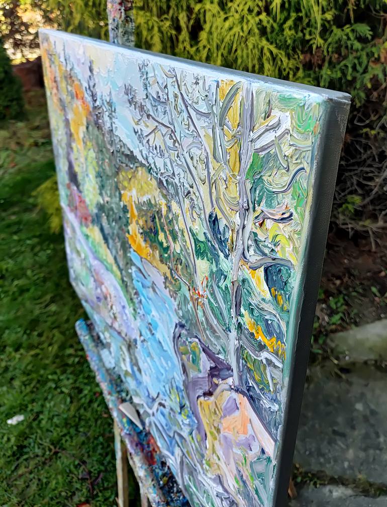 Original Expressionism Landscape Painting by Andrey Kovalenko