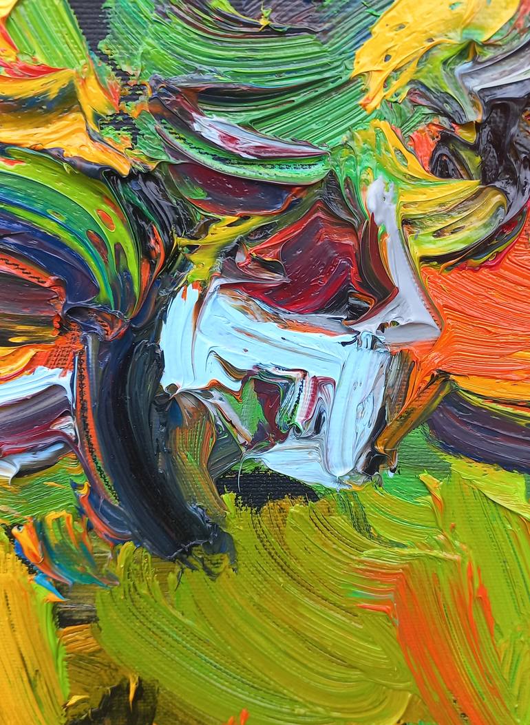 Original Expressionism Fantasy Painting by Andrey Kovalenko