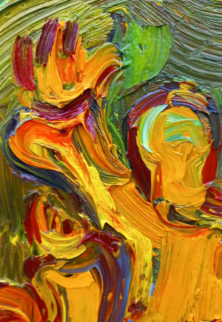 Original Expressionism Fantasy Painting by Andrey Kovalenko