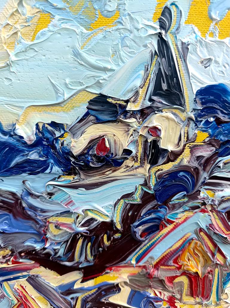 Original Abstract Landscape Painting by Andrey Kovalenko