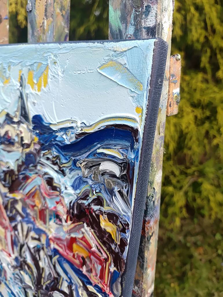 Original Abstract Landscape Painting by Andrey Kovalenko