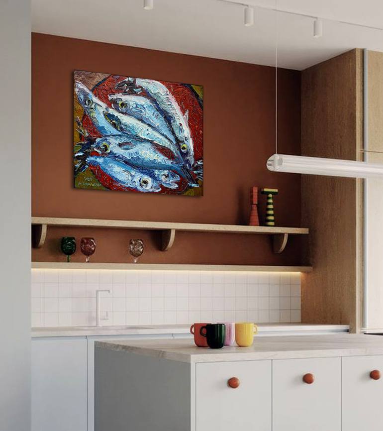 Original Contemporary Food & Drink Painting by Andrey Kovalenko