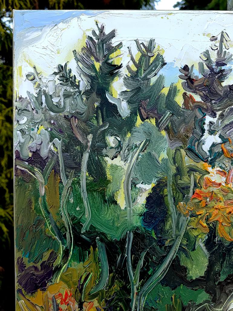 Original Abstract Landscape Painting by Andrey Kovalenko