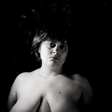 Original Fine Art Nude Photography by Almudena Lpez Fernndez