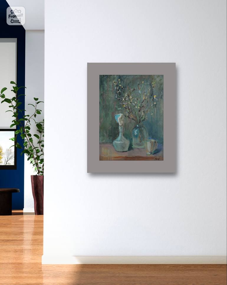 Original Expressionism Still Life Painting by Oleksandr Topchyi