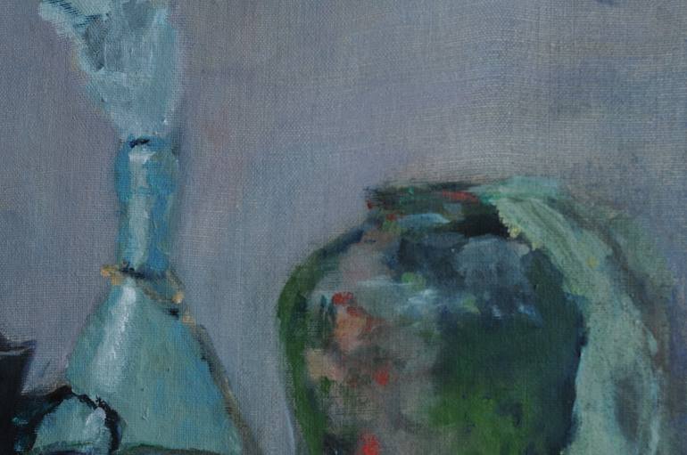 Original Impressionism Still Life Painting by Oleksandr Topchyi