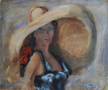 Original Impressionism Portrait Paintings by Oleksandr Topchyi