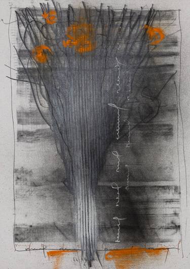 Original Abstract Expressionism Abstract Drawing by Oleksandr Muts