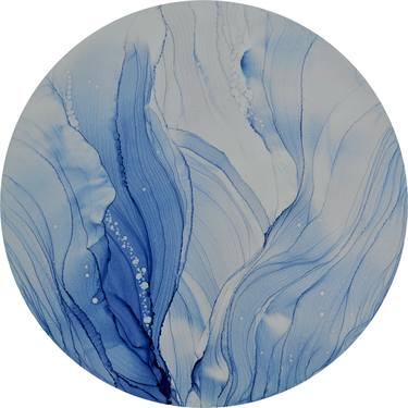 Original Abstract Water Paintings by Tati Y