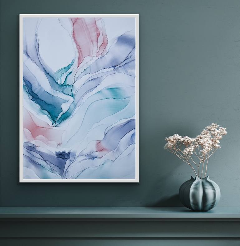 Original Floral Painting by Tati Y