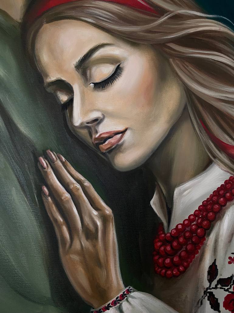 Original Contemporary Love Painting by Veronika Zabarna