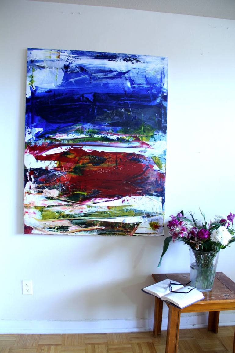 Original Abstract Painting by Mustafa Cetin