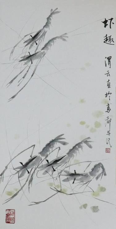 Original Fine Art Animal Paintings by Song Hongde