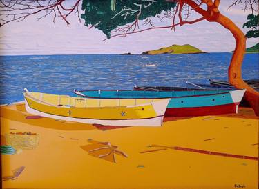 Fishing Boats, St Lucia thumb