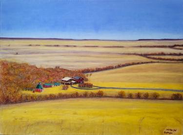 Original Fine Art Landscape Paintings by Duane BigEagle