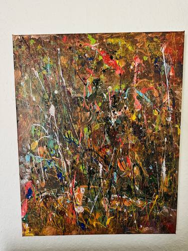 Original Abstract Expressionism Abstract Paintings by Axel Wirth