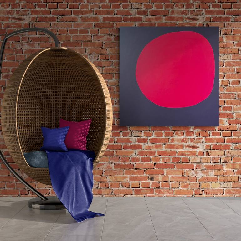 Original Minimalism Abstract Painting by Fiona Debell