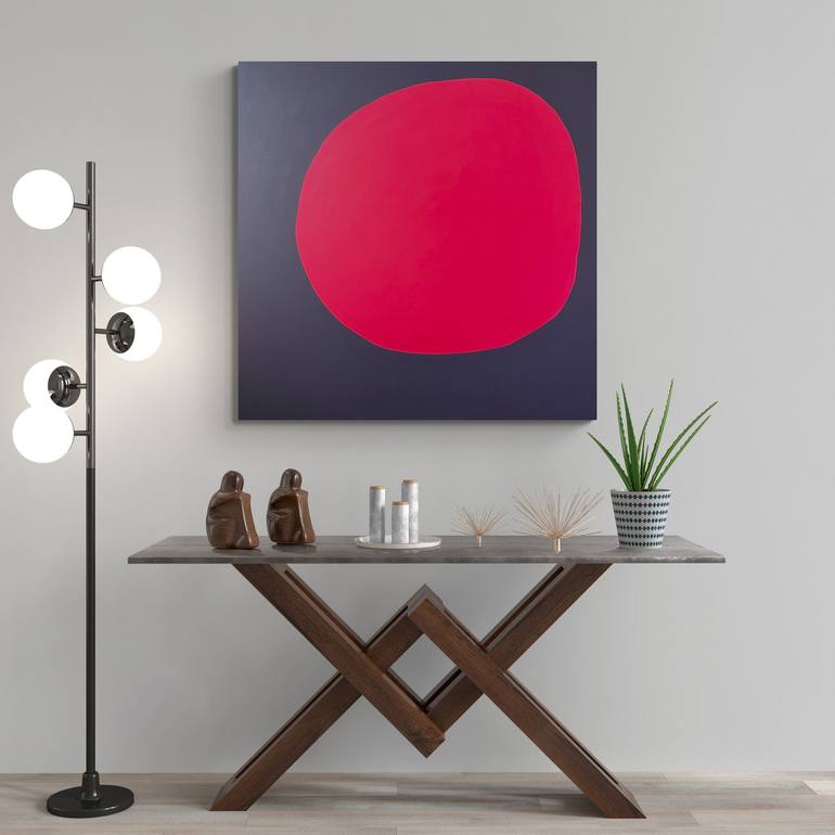 Original Minimalism Abstract Painting by Fiona Debell
