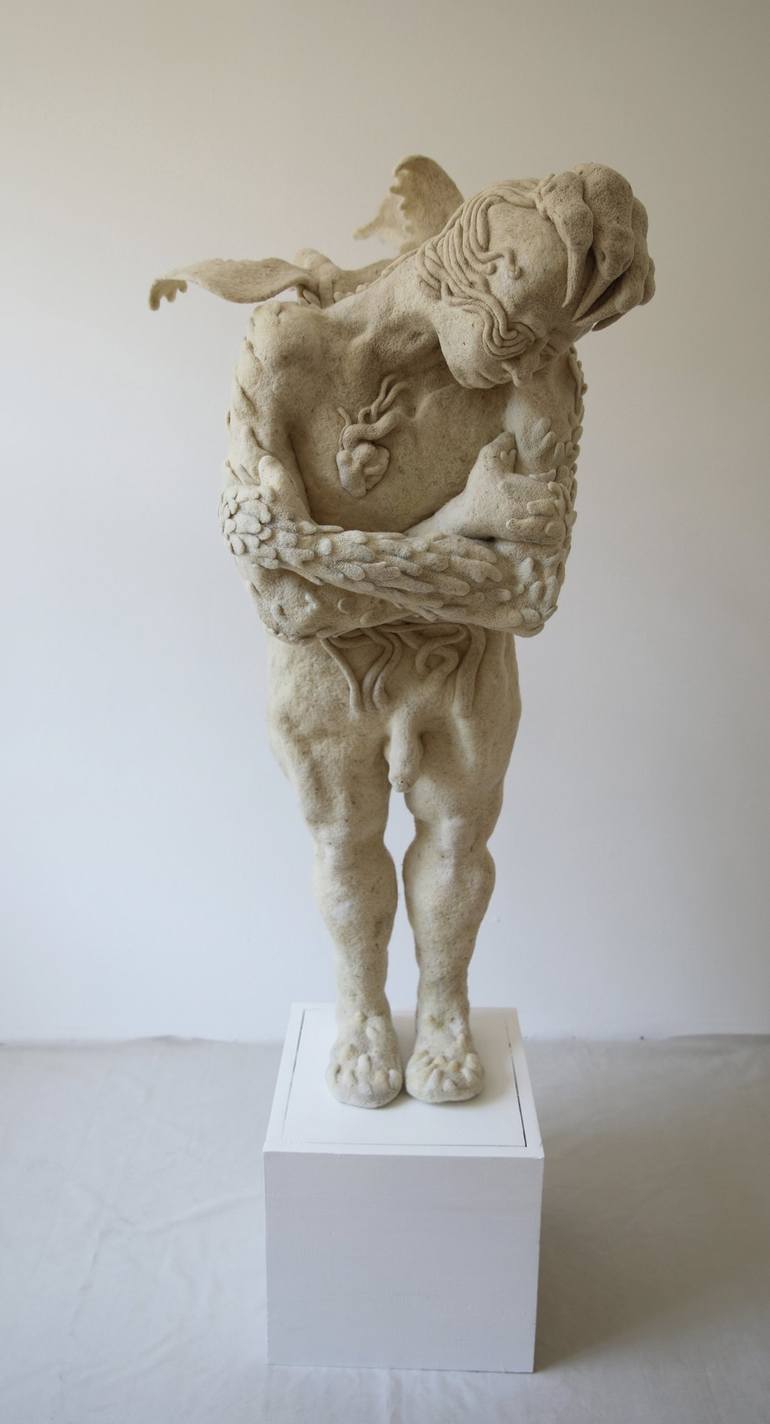 Original Body Sculpture by Arpad Pulai