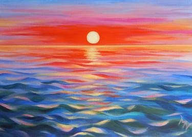 Original Impressionism Seascape Paintings by Maryna NIkolaychuk