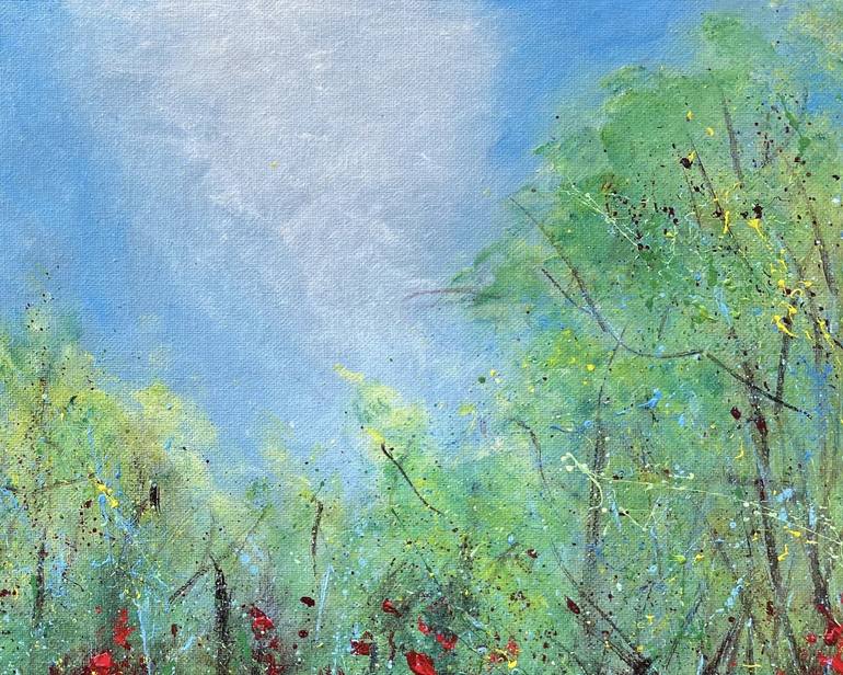 Original Impressionism Landscape Painting by Francoise Lama-Solet