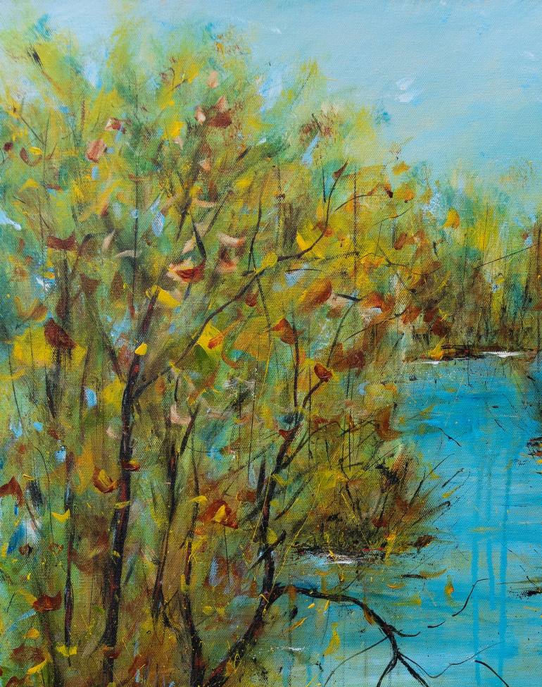 Original Landscape Painting by Francoise Lama-Solet