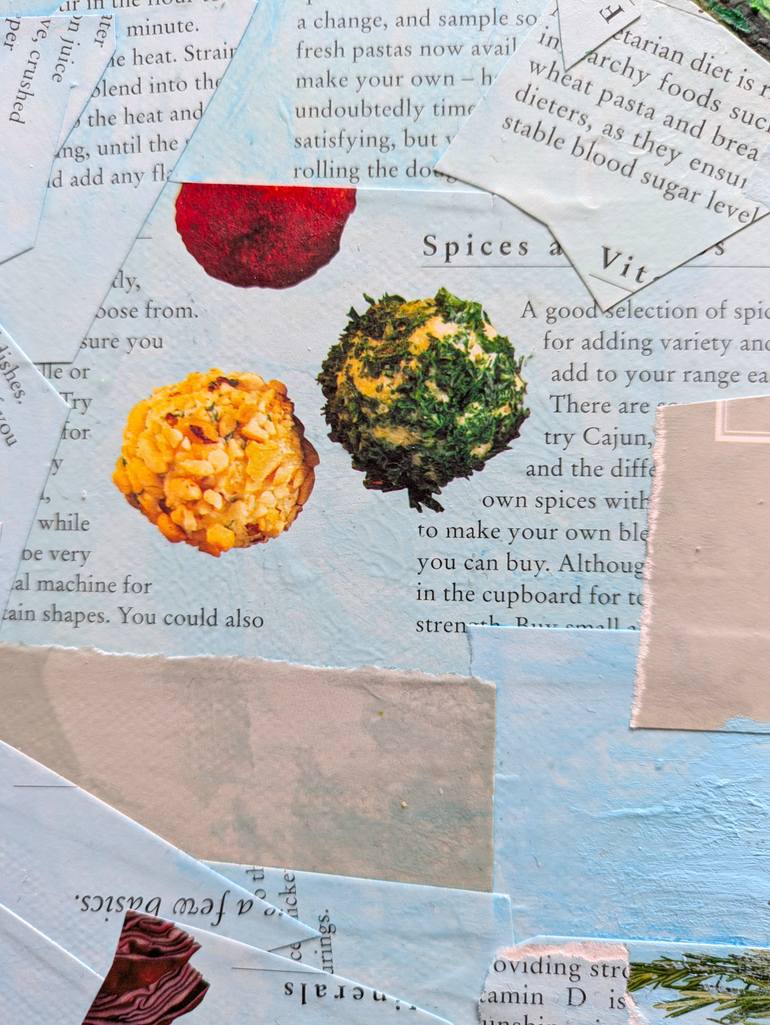 Original Pop Art Still Life Collage by Darren King