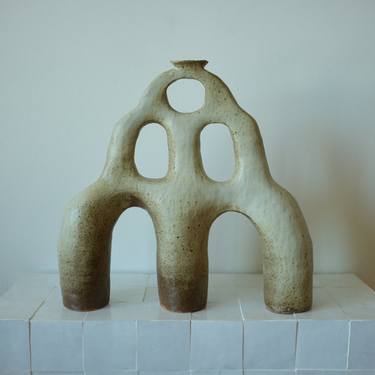 Original Abstract Architecture Sculpture by Rachel Traub