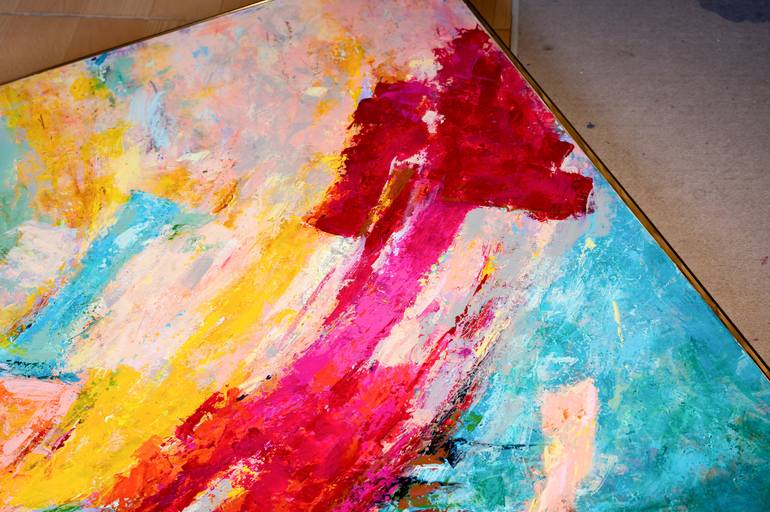 Original Contemporary Abstract Painting by Jianfei Yuan