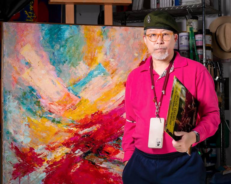 Original Contemporary Abstract Painting by Jianfei Yuan
