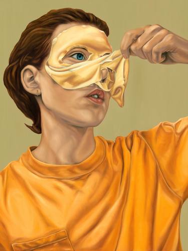 Print of Fine Art Portrait Paintings by Sofia Stark