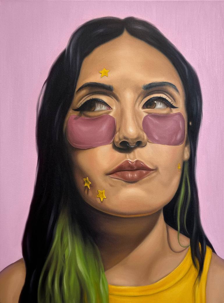 Original Portraiture People Paintings by Sofia Stark