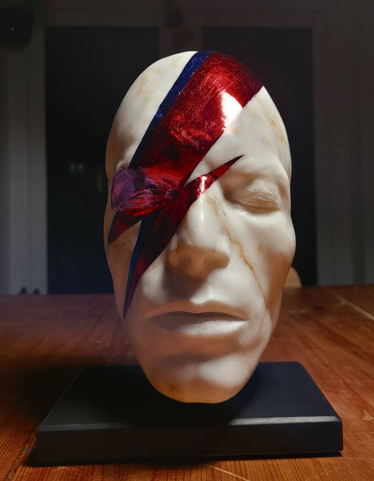 Original Pop Art Pop Culture/Celebrity Sculpture by Tim Bates