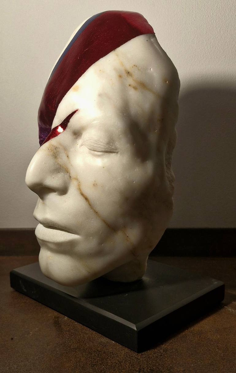 Original Pop Art Pop Culture/Celebrity Sculpture by Tim Bates