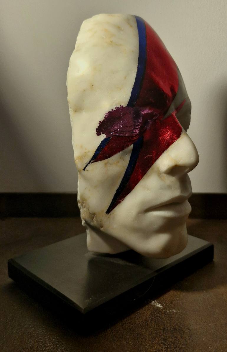 Original Pop Art Pop Culture/Celebrity Sculpture by Tim Bates