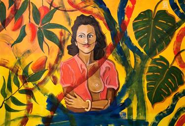 Original Erotic Painting by Sara Verdini