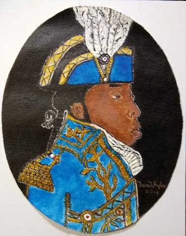 Original Documentary Portrait Painting by Darren Baylor