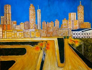 Original Impressionism Landscape Painting by Darren Baylor