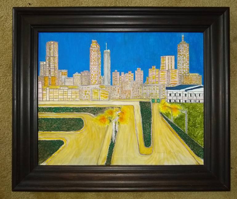 Original Impressionism Landscape Painting by Darren Baylor