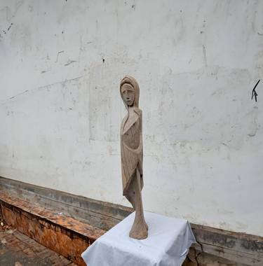 Original World Culture Sculpture by sanaa sana africa
