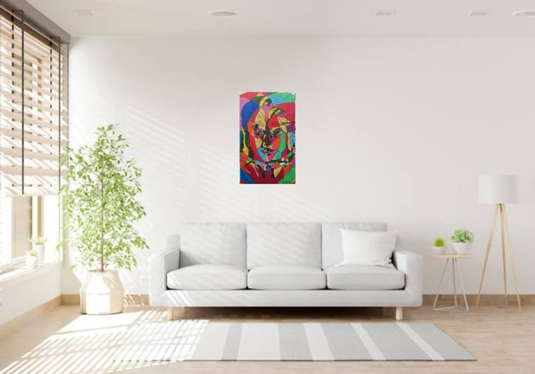 Original Abstract Painting by Tharuka Peiris