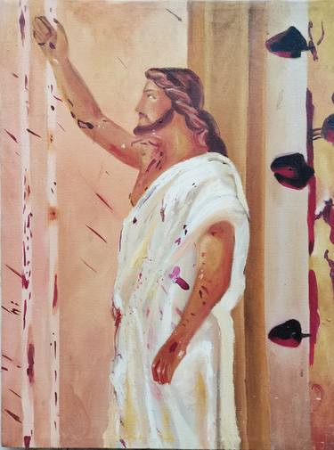 Original Realism Religious Paintings by Tharuka Peiris