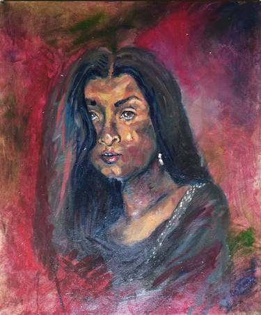 Print of Portrait Paintings by Tharuka Peiris