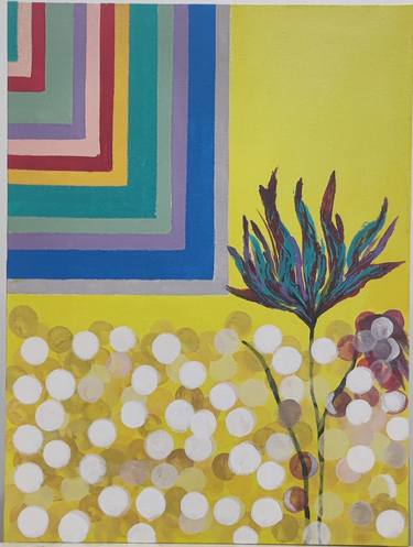 Original Abstract Nature Paintings by Nidhi Bahl
