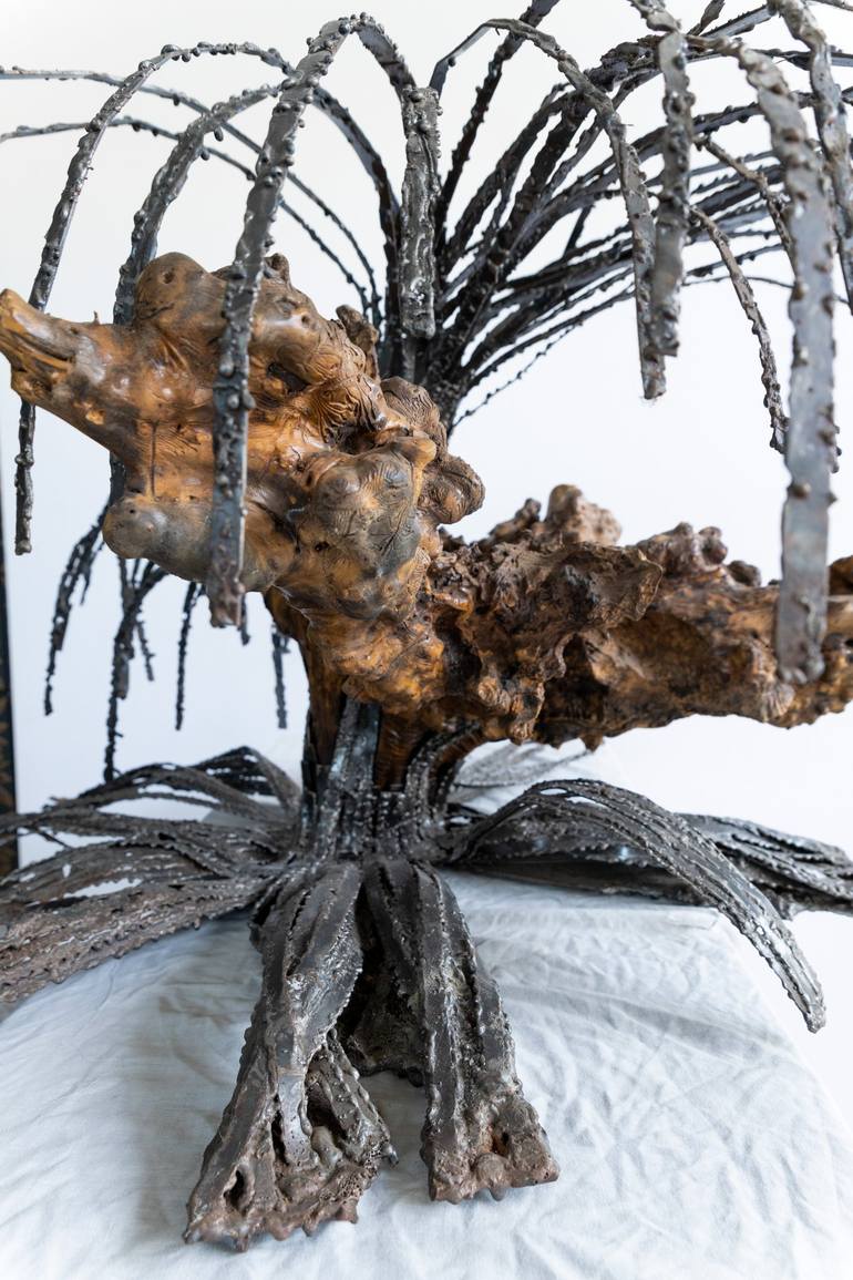 Original Abstract Expressionism Nature Sculpture by Maurizio Zonta