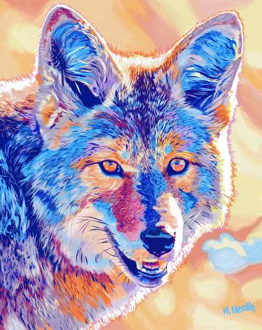 Original Fine Art Animal Digital by Holly Heath
